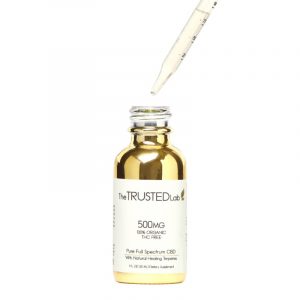 The Trusted Lab CBD Pure 500 mg (Full Spectrum CBD Tincture)