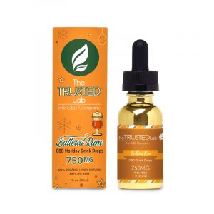 Buttered Rum CBD Holiday Drink Drops