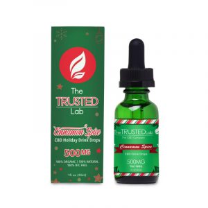 The Trusted Lab CBD Cinnamon Holiday Tincture