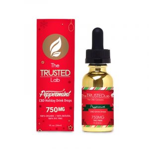 The Trusted Lab CBD Peppermint Holiday Full Spectrum Tincture