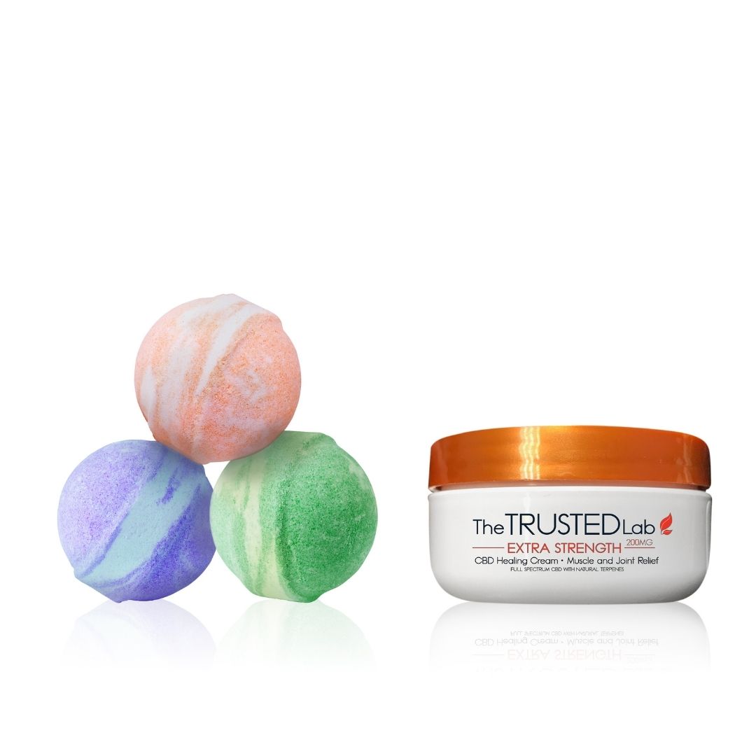 The "Relaxed Body" CBD Set Muscle & Joint Pain Relief Made in America