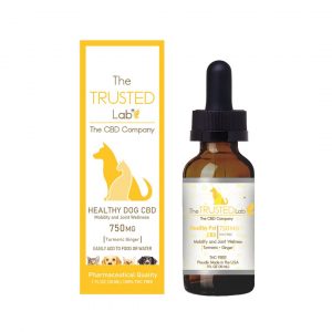 Dog CBD oil with Turmeric and Ginger
