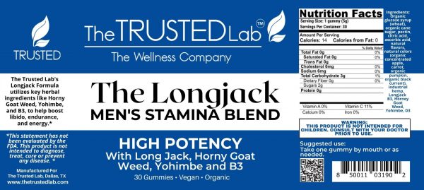 THE LONGJACK, MENS VIGOR AND VITALITY