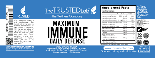 maximum immune label