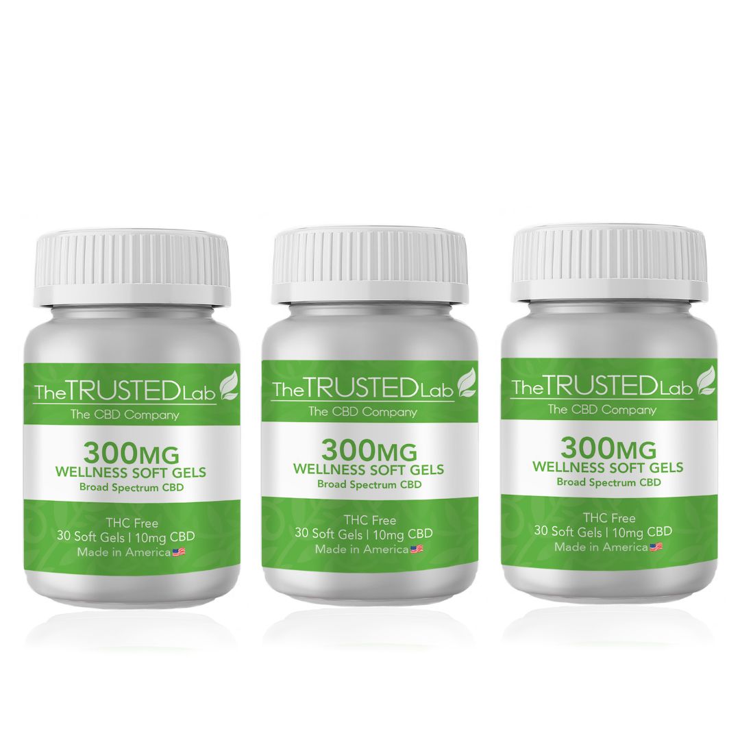 CBD Wellness Soft Gels 300mg