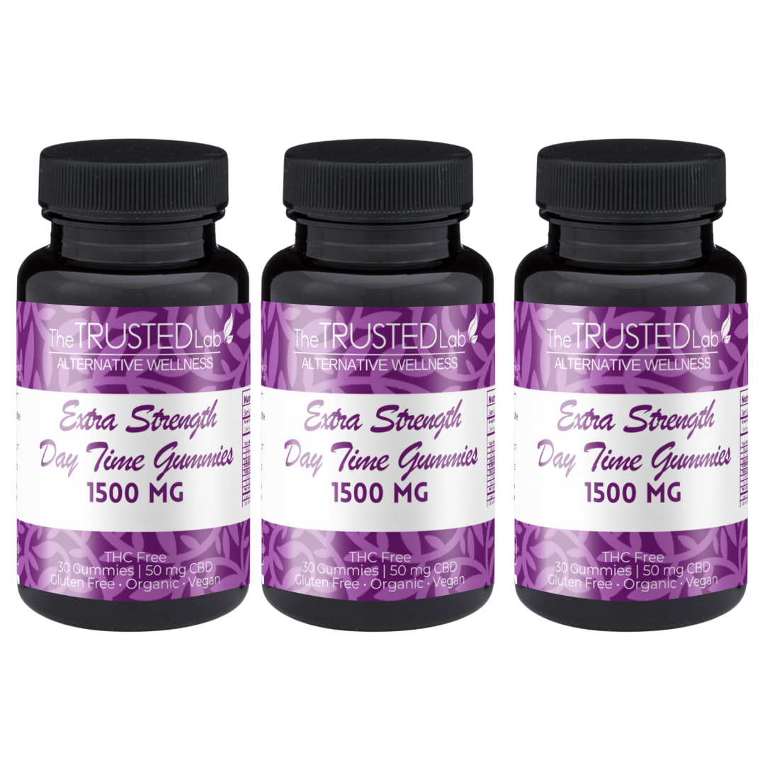 Extra Strength CBD Daytime Gummies (1,500 mg)