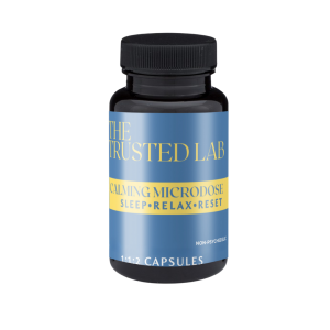Calming Microdose Capsules for Sleep and Relaxation (1:2:1)
