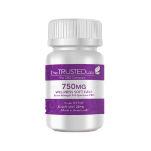 CBD Soft Gels for Wellness and Sleep 750 mg