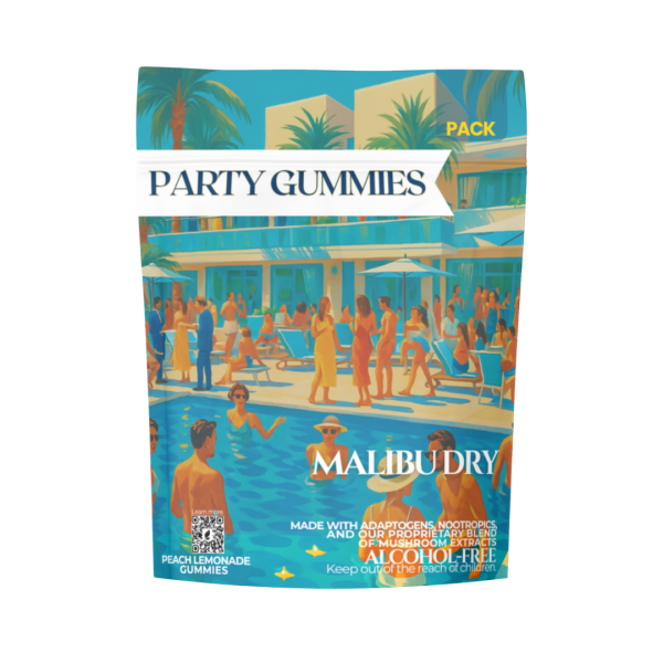 Malibu Dry Mushroom Party Gummies