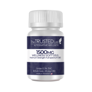 CBD Soft Gels Maximum Strength 1500 mg